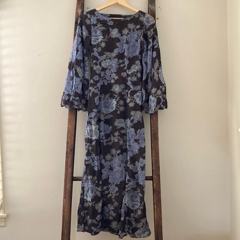 Free People Floral Maxi Dress